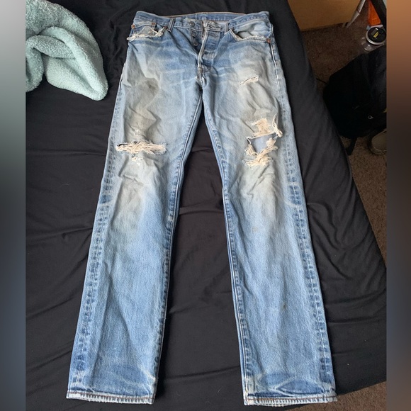 Levi's Other - 501 Levi Jeans. W/33 L/36